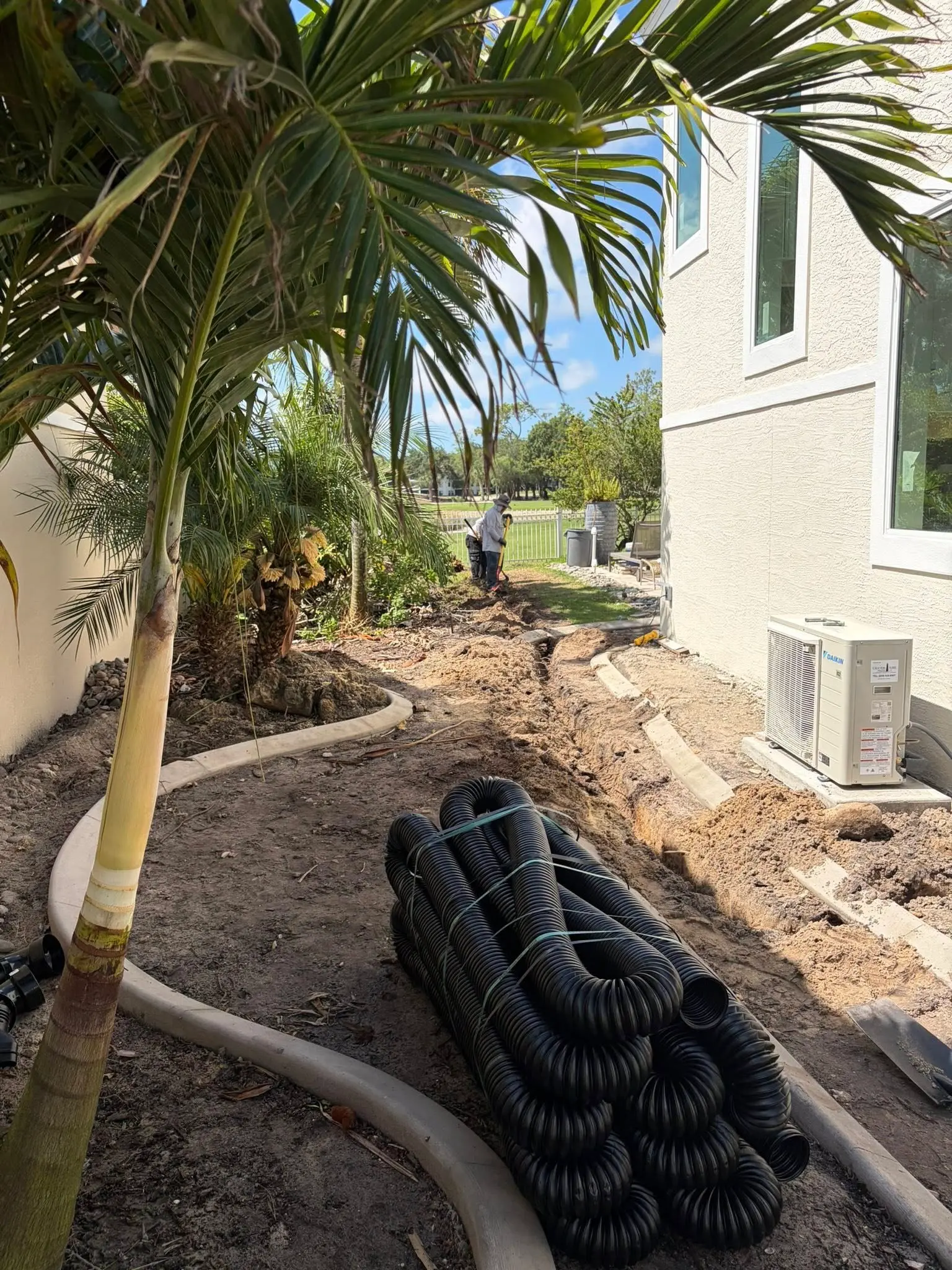 Combined landscaping, arborist, irrigation, and pest control service